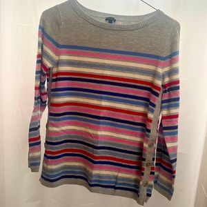 COPY - Multi colored light sweater made of rayon, nylon and cotton